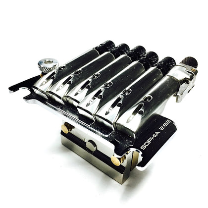 Floyd Rose - Ponte Tremolo Per Chitarra, In Lega Di Zinco, Con Di Doppia Chiusura, Kit Per Chitarre Elettriche (nero - Foto 5